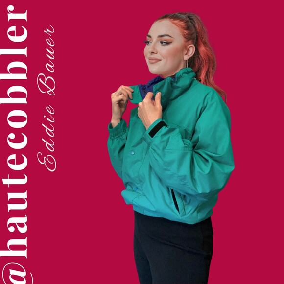 Eddie Bauer Other - Eddie Bauer Track Jacket Windbreaker ~ Vintage! Men S Women M ~ Dad Style